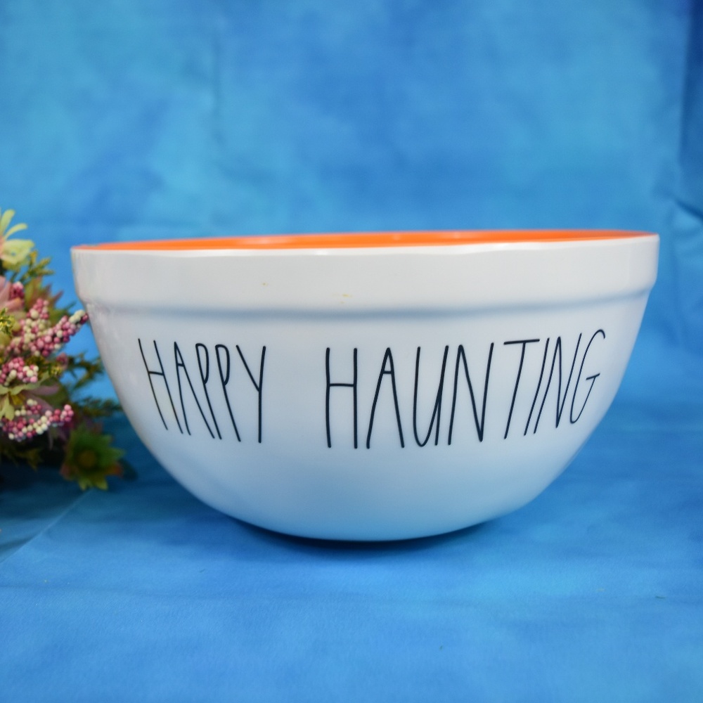 Rae Dunn Large " Happy Haunting " Bowl